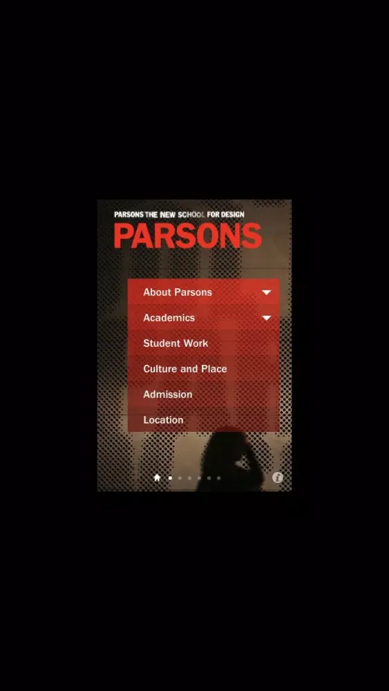 Capturas de pantalla de Parsons The New School for Design