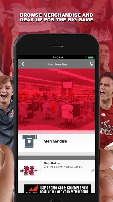 Nicholls Athletics Ekran Görüntüleri