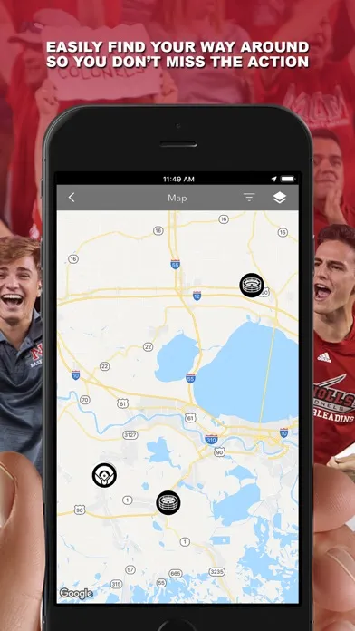 Nicholls Athletics Ekran Görüntüleri