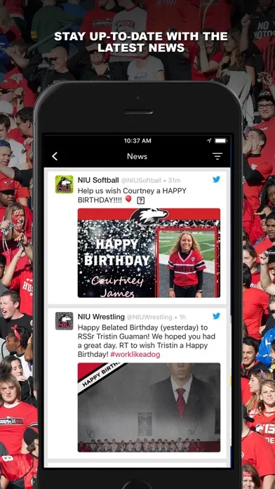 NIU Huskie Athletics স্ক্রিনশট