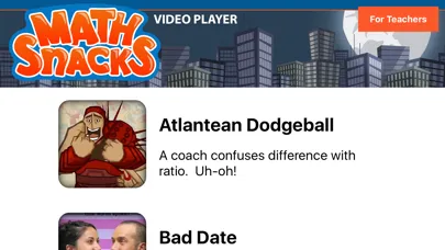 Math Snacks Video Screenshots