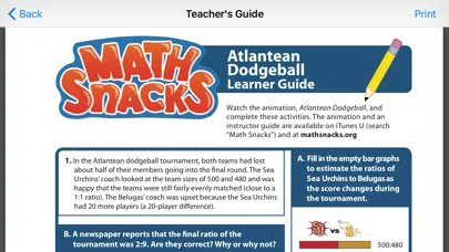 Math Snacks Video Screenshots