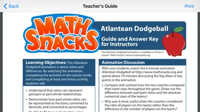Math Snacks Video Screenshots