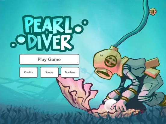 Pearl Diver: Number Line Math iPad  Screenshots