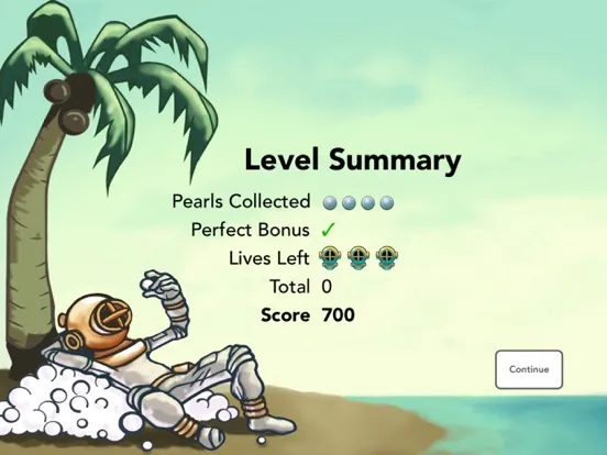 Pearl Diver: Number Line Math iPad  Screenshots