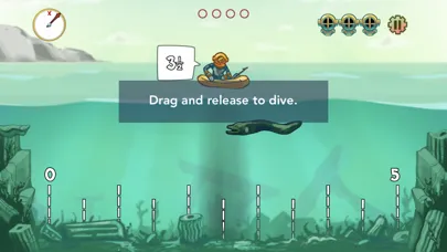 Pearl Diver: Number Line Math Screenshots
