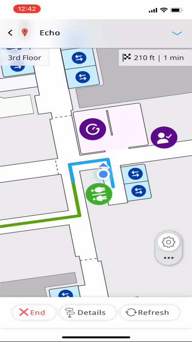 Tangkapan layar Northwell Wayfinding