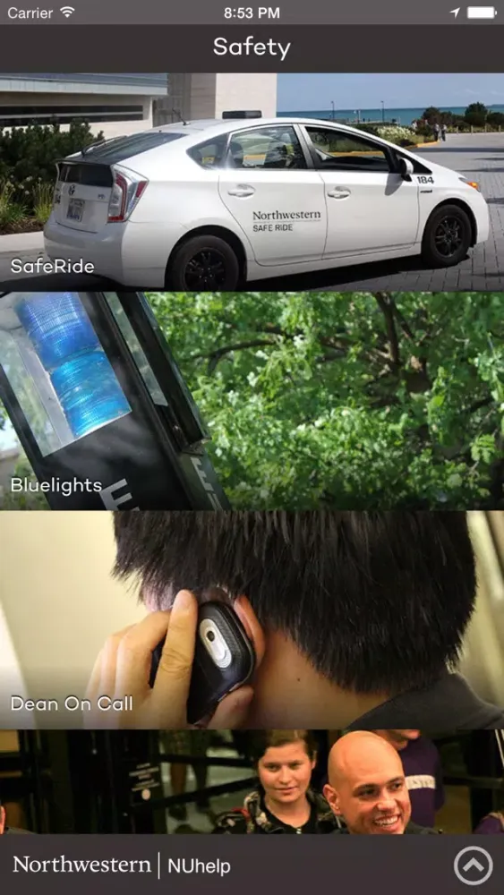 Tangkapan layar NUhelp