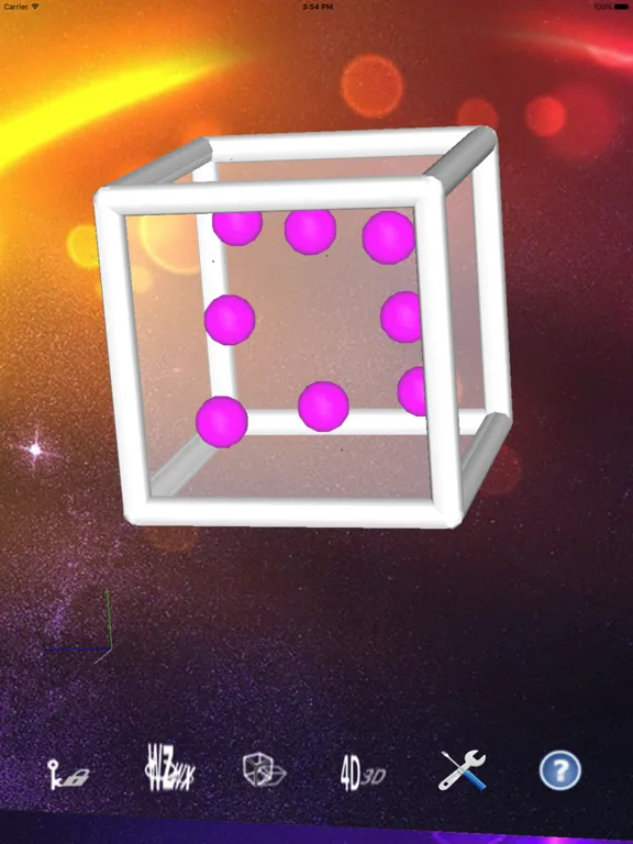 Tangkapan layar 4Dice iPad 