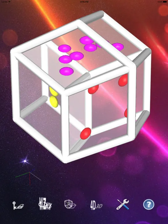 Tangkapan layar 4Dice iPad 