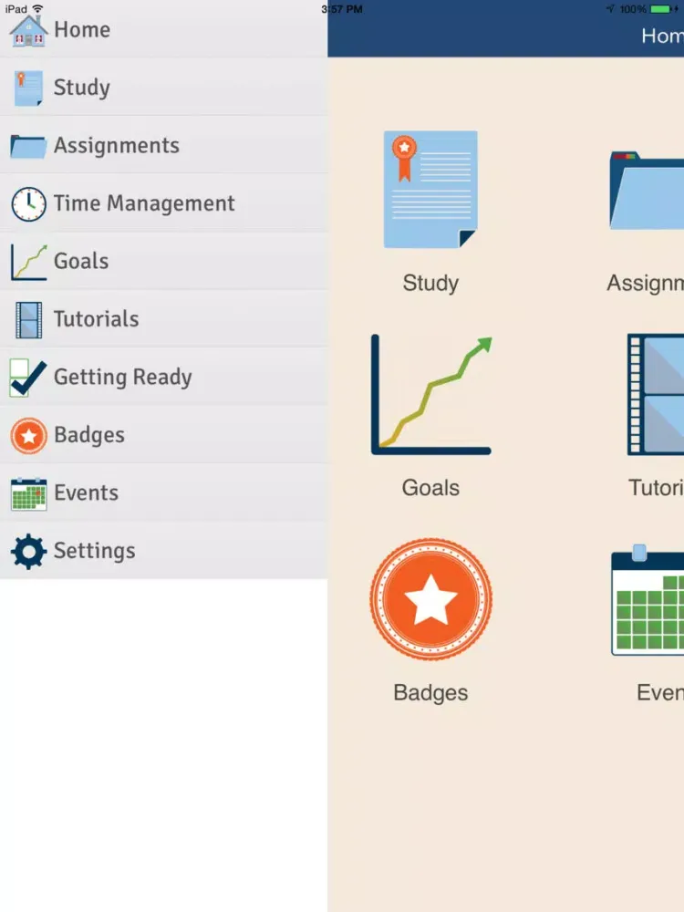 Скриншоты iAchieveODU iPad 