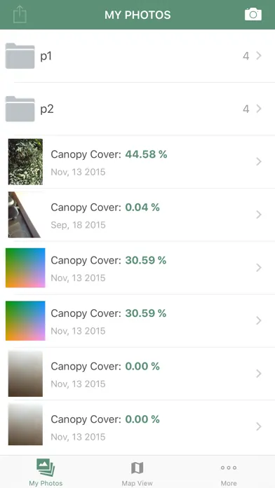 Canopeo 스크린샷