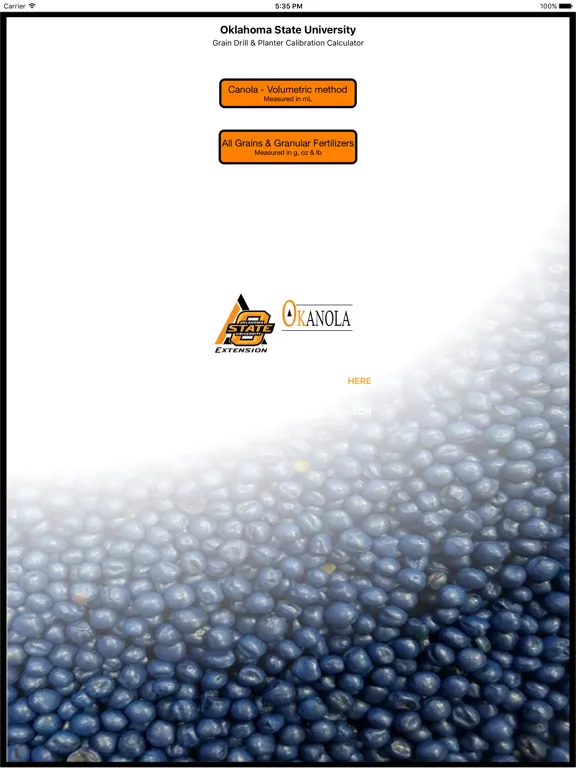 Screenshot di Grain Drill Calibration Calculator iPad 