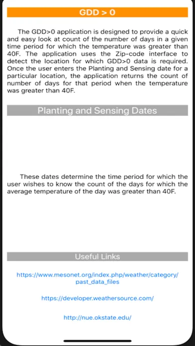 Growing Degree Days Calculator應用截圖