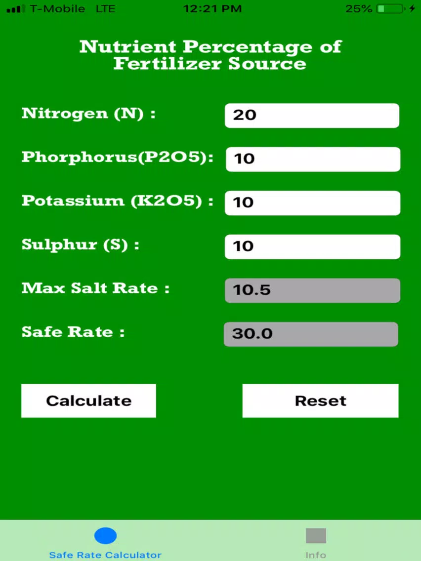 Safe Rate Starter iPad 应用截图