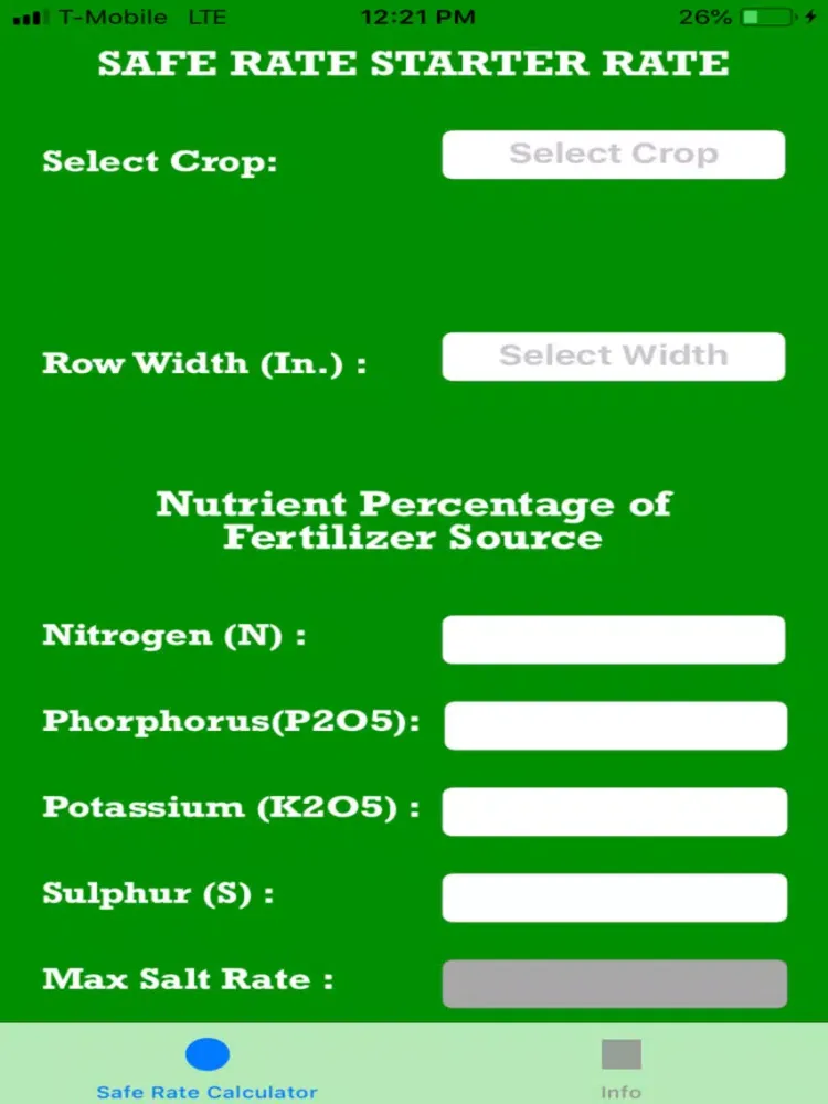 Safe Rate Starter iPad  স্ক্রিনশট