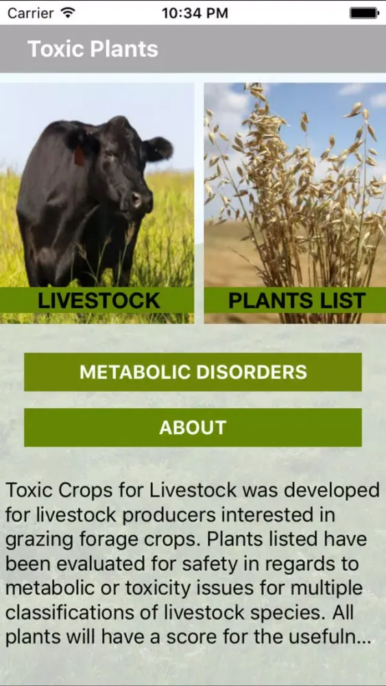 Grazing Management Toxic Plants स्क्रीनशॉट