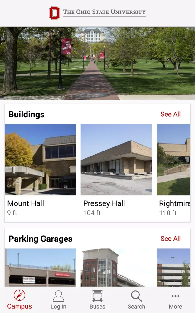 Capturas de tela do Ohio State
