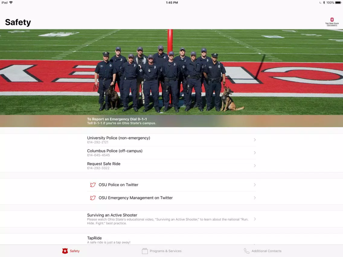صور Ohio State: Safety iPad 