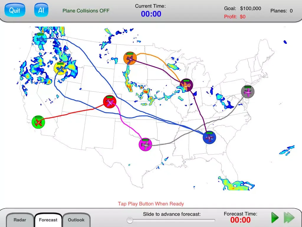 Storm Evader iPad  Screenshots