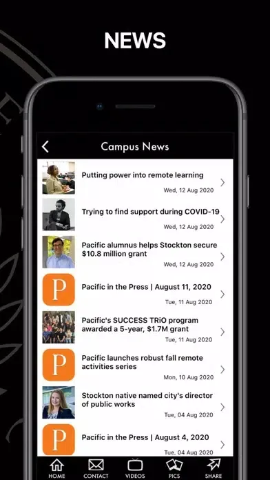 University of the Pacific. স্ক্রিনশট