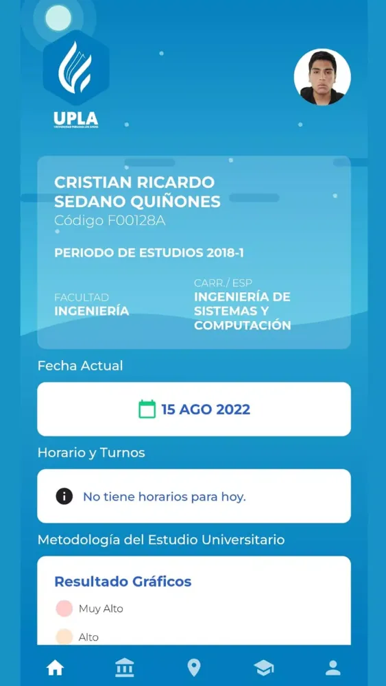 Capturas de pantalla de UPLA