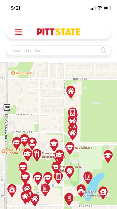 Pitt State Screenshots