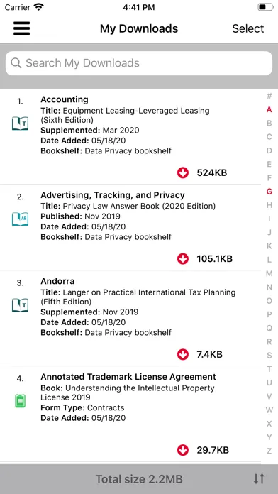 Screenshot di PLI PLUS