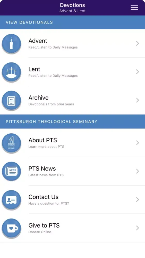 Devotions - Advent & Lent 스크린샷