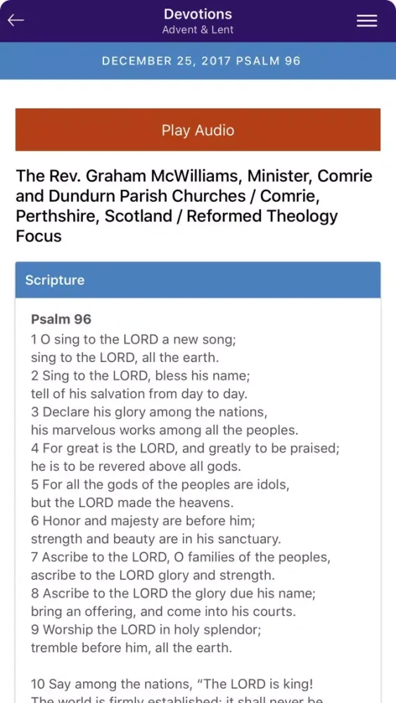 Devotions - Advent & Lent 스크린샷