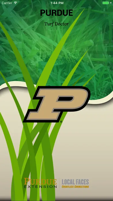 Capturas de tela do Purdue Turf Doctor