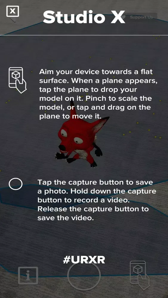Studio X App Screenshots