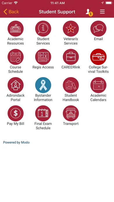 MyRegis, the Regis College app স্ক্রিনশট