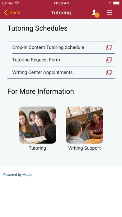 MyRegis, the Regis College app স্ক্রিনশট