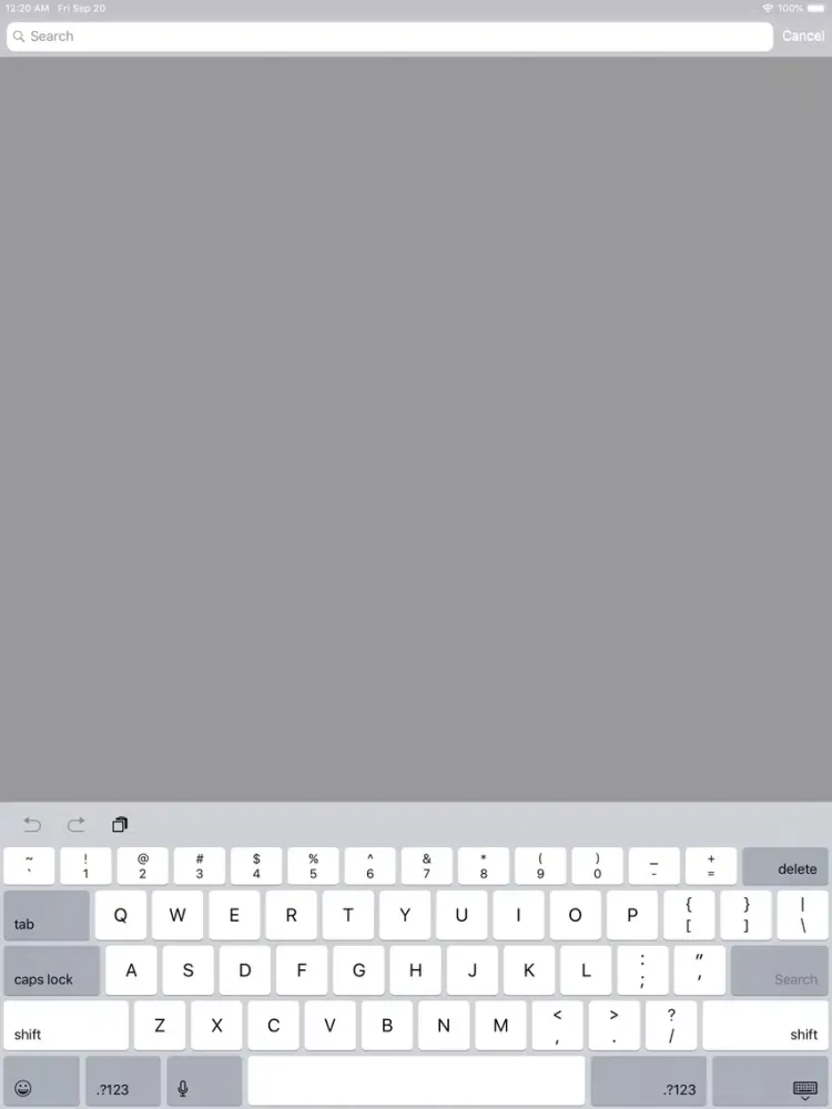 Ảnh chụp màn hình của Meliora 2021 iPad 