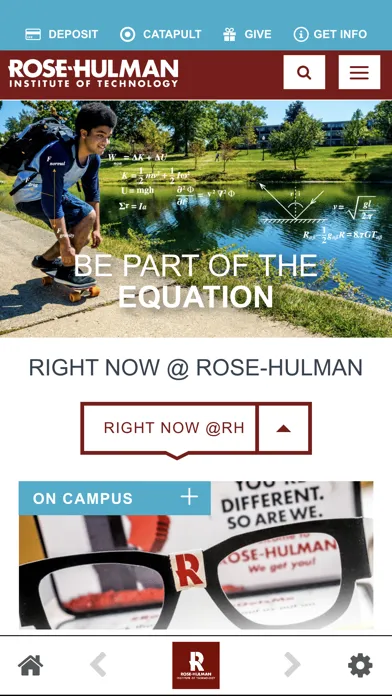 ภาพหน้าจอของ Rose-Hulman