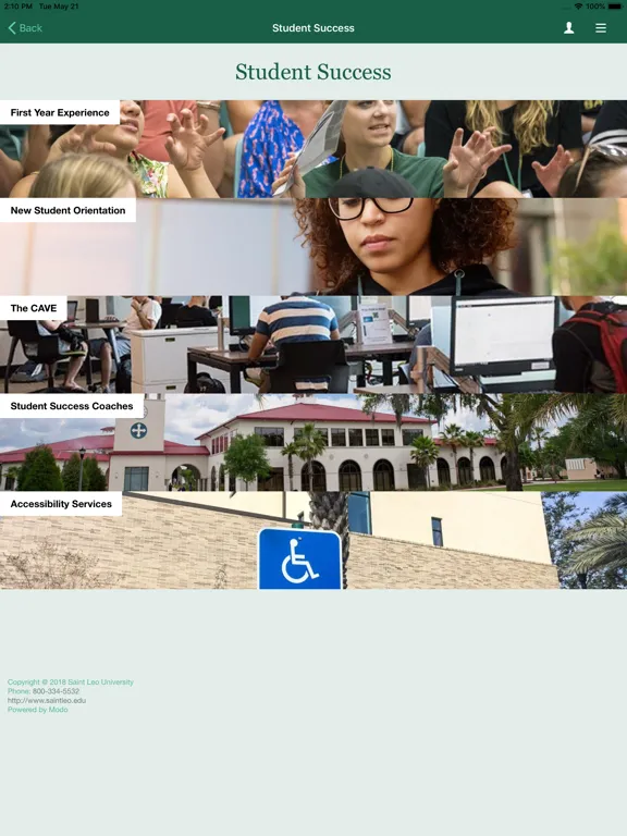 Saint Leo Go iPad  Screenshots