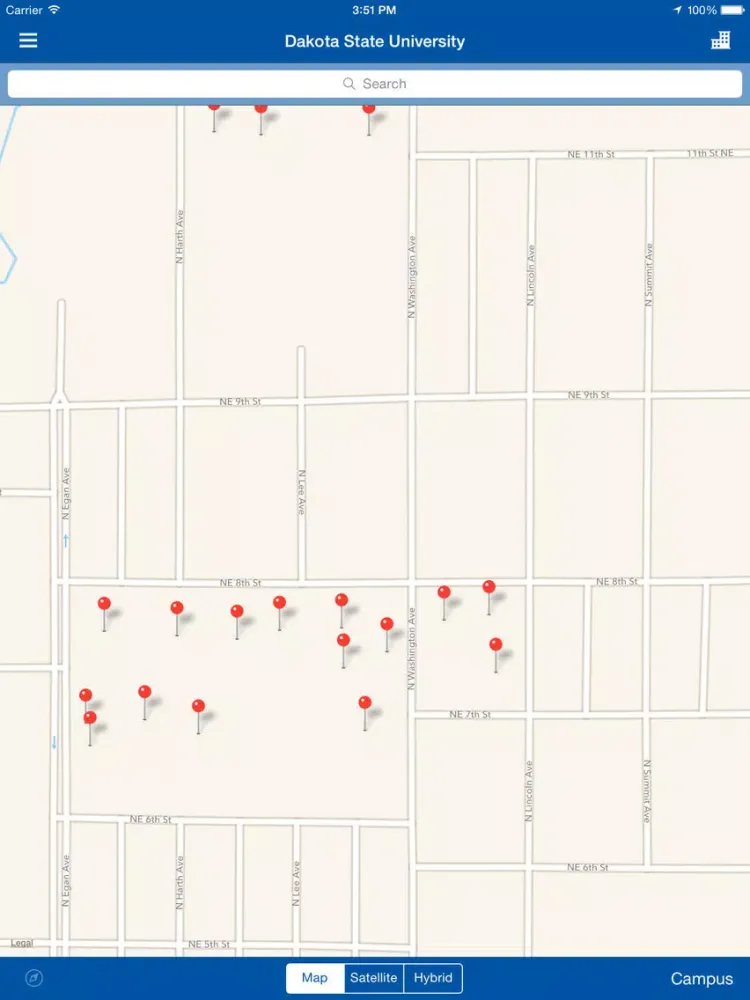 Dakota State University iPad 應用截圖