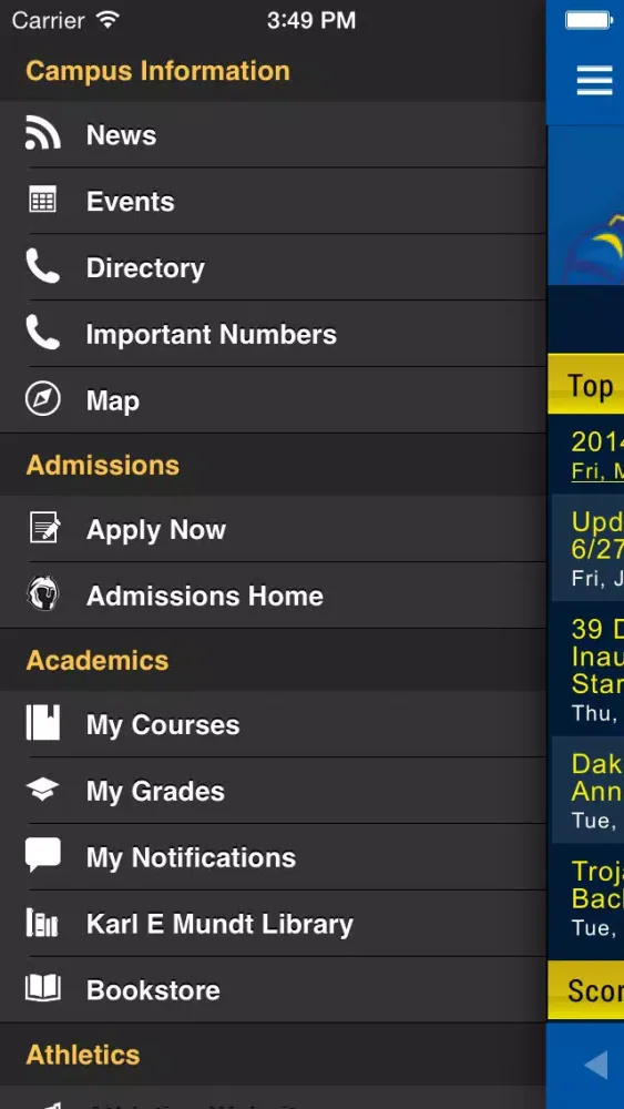 Dakota State University應用截圖