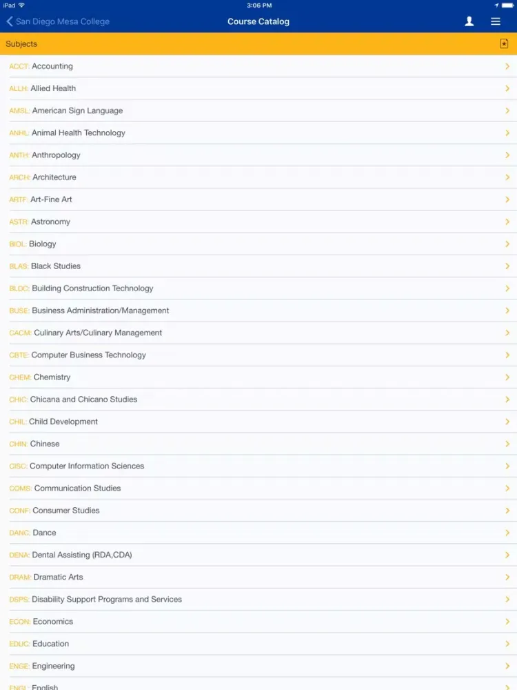 Tangkapan skrin iMesa Mobile iPad 