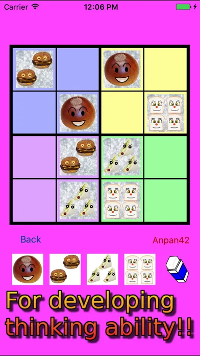 Tangkapan layar Anpan Bread Easy Sudoku 4x4,6x6,7x7