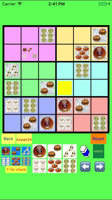 Tangkapan layar Anpan Bread Easy Sudoku 4x4,6x6,7x7