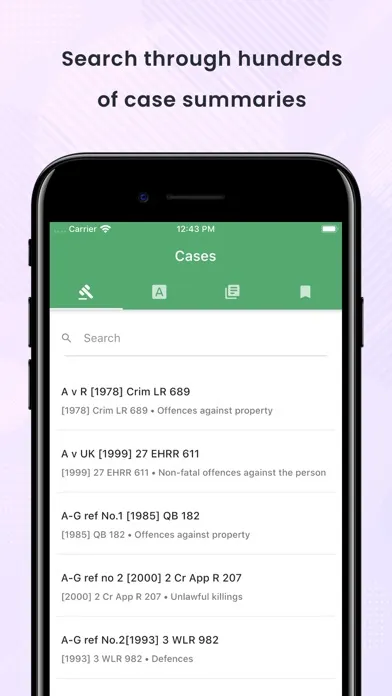 Screenshot di Pocket Law Guide: Criminal