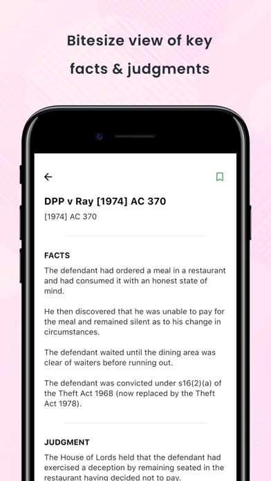 Screenshot di Pocket Law Guide: Criminal