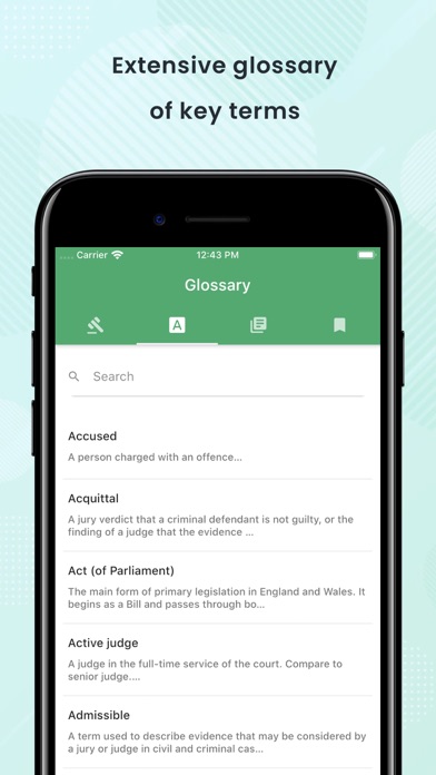 Screenshot di Pocket Law Guide: Criminal