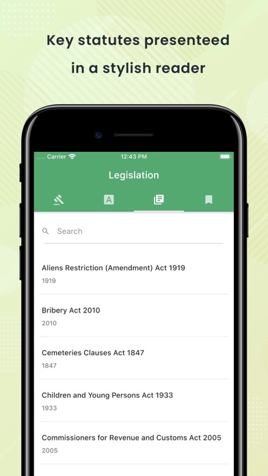 Screenshot di Pocket Law Guide: Criminal