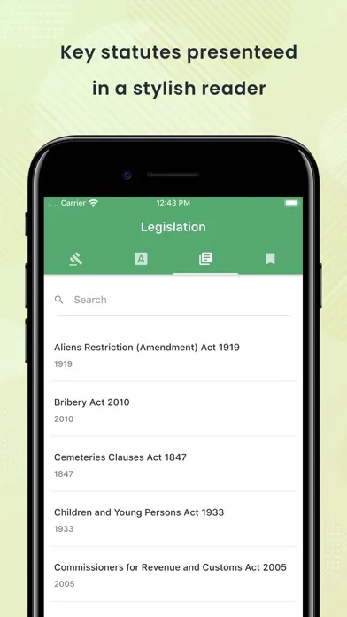 Screenshot di Pocket Law Guide: Criminal