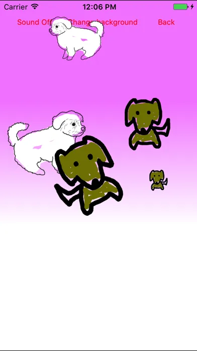 Puppy Dog Moves Coloring Book Screenshots