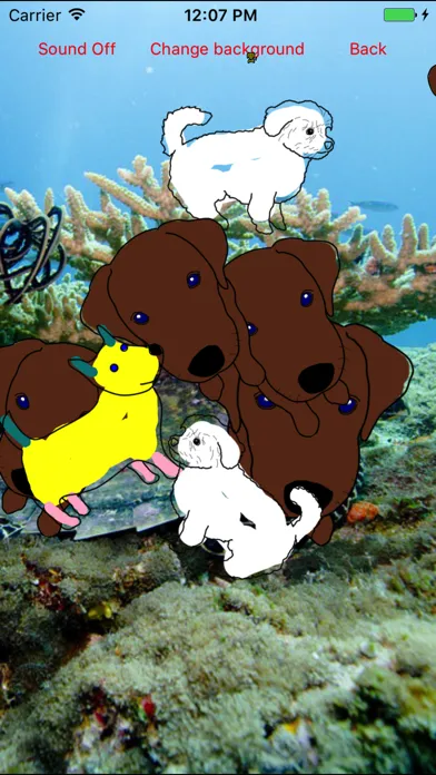 Puppy Dog Moves Coloring Book Screenshots