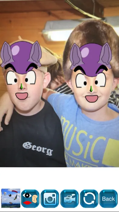 Capturas de tela do Dragon Transform Camera